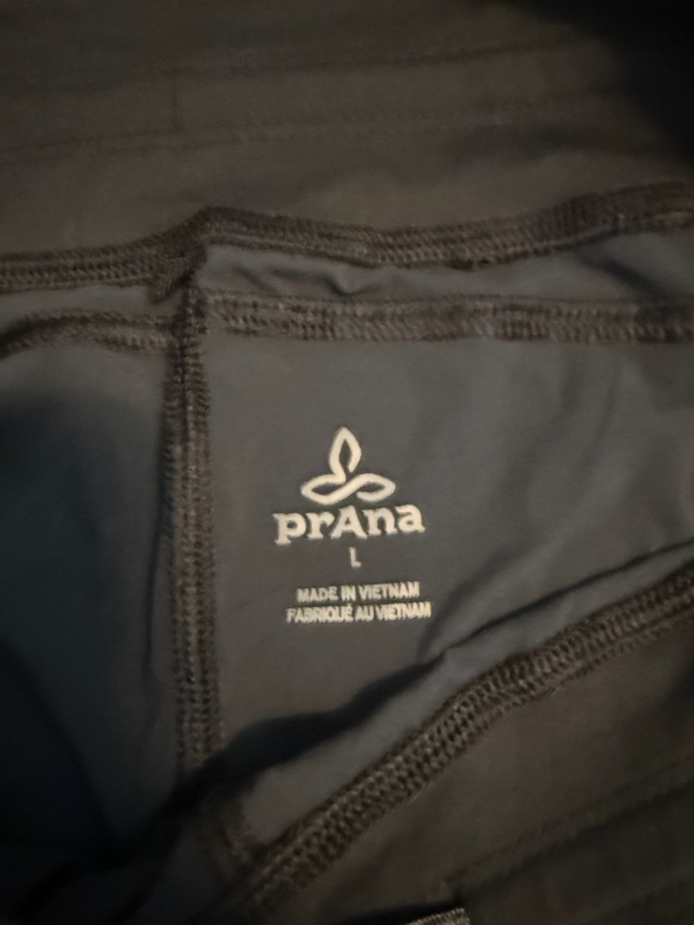 Prana Black Capris - Women's Active Cropped Pants - Picture 2 of 4